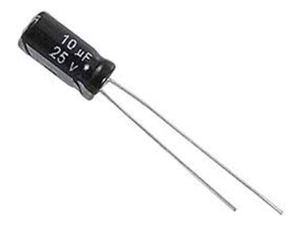 Capacitor Electrolytic (100 micro Faraday)